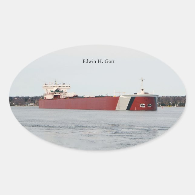 Autocollant Edwin H. Gott (Devant)