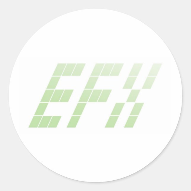 Autocollant EFX (Devant)