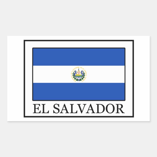 Autocollant El Salvador (Devant)
