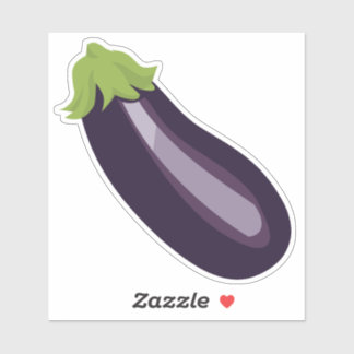 Autocollant Emoji Eggplant
