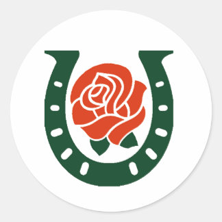 Autocollant en fer à cheval