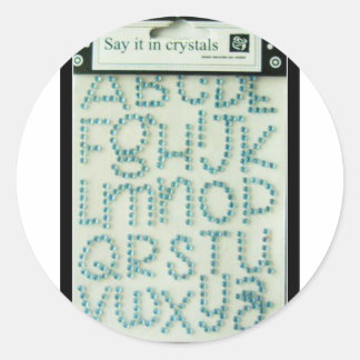 autocollant en strass acrylique