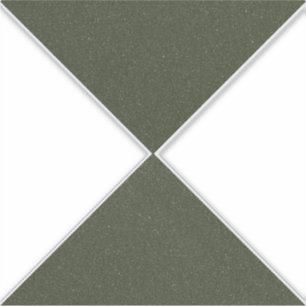 Autocollant en verre d'heure vert mousse personnal