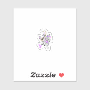 Autocollant en vinyle de couleur pourpre-magenta, 