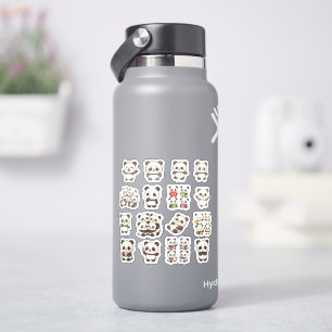 Autocollant en vinyle Panda Adorable