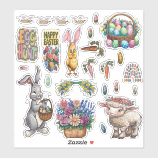 Autocollant en vinyle sur mesure pour Pâques