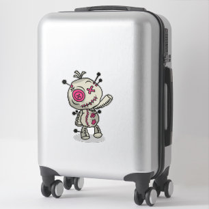Autocollant en vinyle Voodoo extra-large 14" x 14"