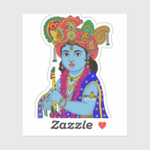 Autocollant Enfant Krishna