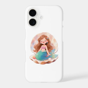 Autocollant esthétique de sirène mignonne fille de
