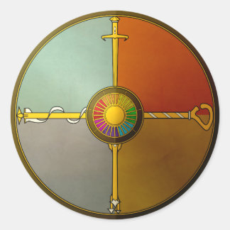 Autocollant Ethnis Wheel