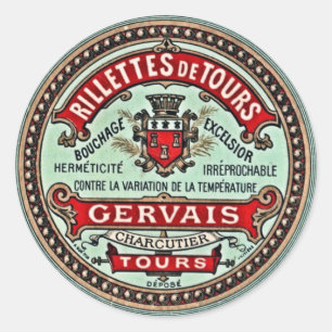 Autocollant Étiquette vintage