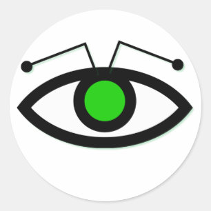 Autocollant étranger d'oeil