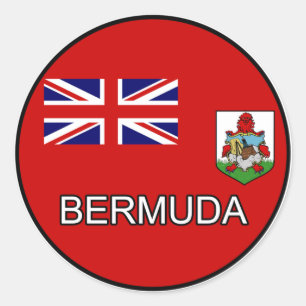Autocollant Euro Bermudes