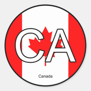 Autocollant Euro Canada