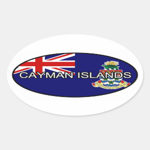 Autocollant Euro des îles Caïmans