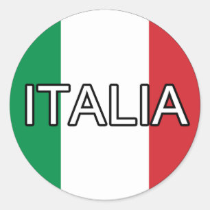 Autocollant Euro Italie