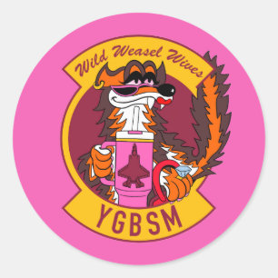 Autocollant F35 Wild Weasel Wives