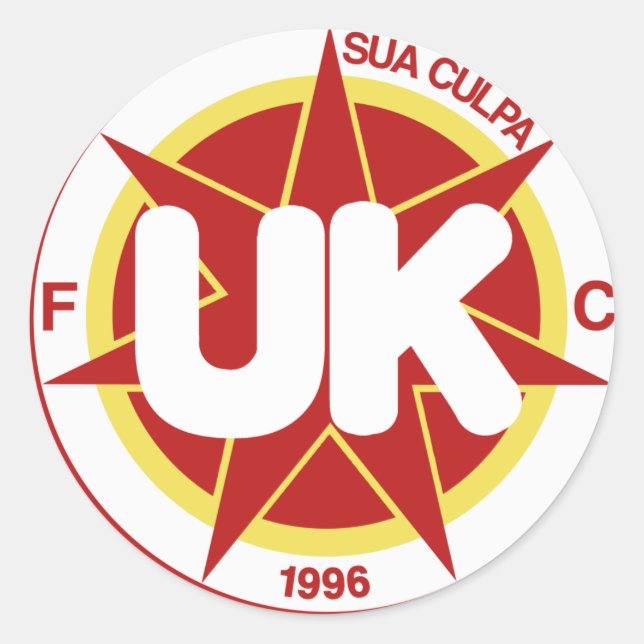autocollant FCRedsticker (Devant)