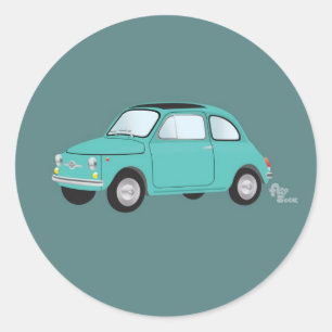 Autocollant Fiat 500