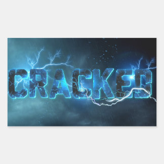 Autocollant - fissuré