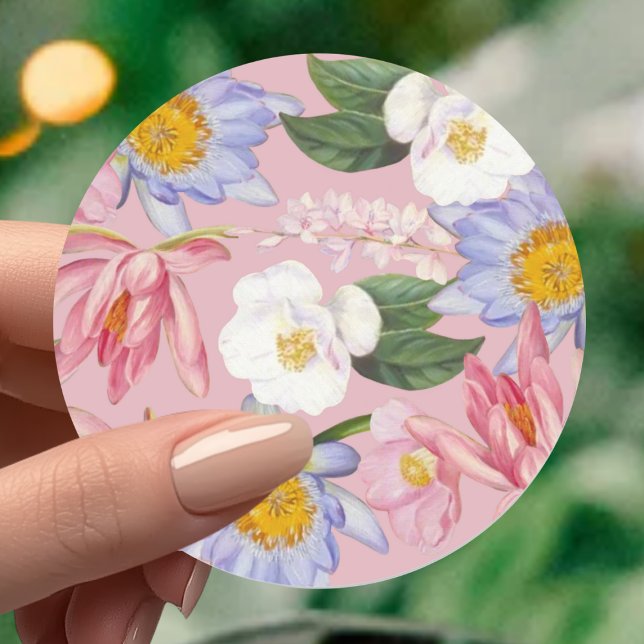 Autocollant Fleur Faveur (Créateur téléchargé)