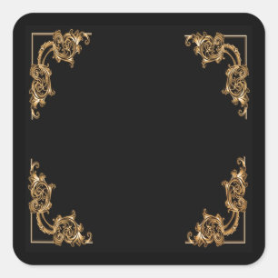 Autocollant floral fleuri de remous