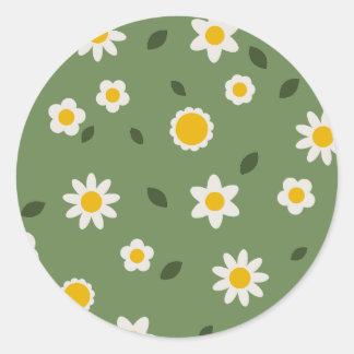 Autocollant floral - Fleurir et coller