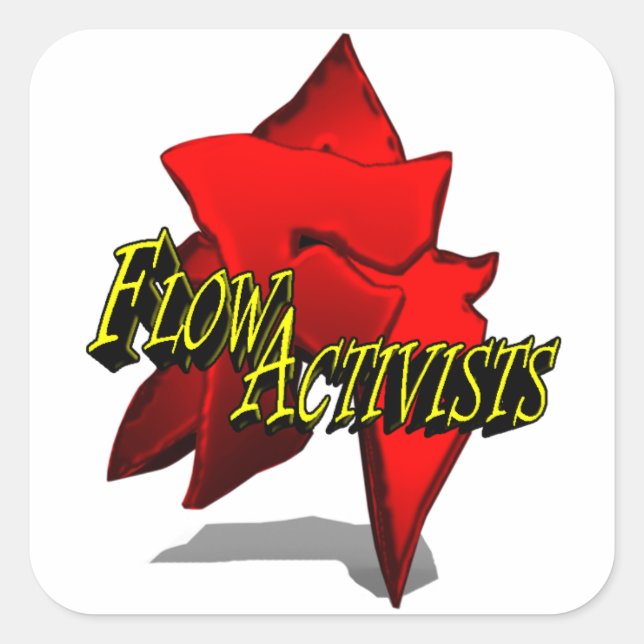 Autocollant FlowActivistes 2 (Devant)