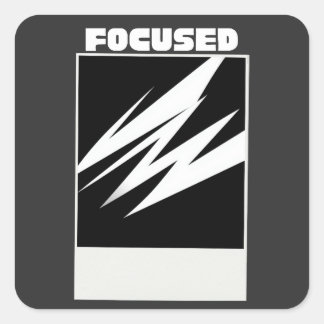 Autocollant Focuse – Style de rue motivationnel mi