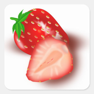 Autocollant Fraises