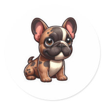 Autocollant français Bulldog
