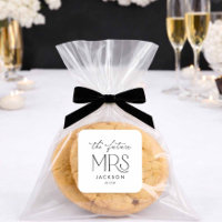 Autocollant Future Mrs pour enterrement de vie de 