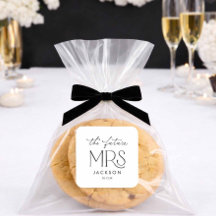 Autocollant Future Mrs pour enterrement de vie de 