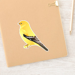 Autocollant Goldfinch