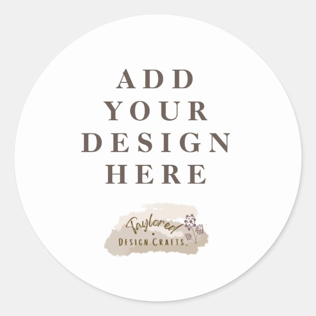 Autocollant graphique classique (Devant)