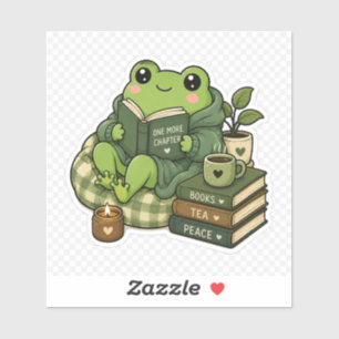 Autocollant Grenouille d'un Chapitre de Plus   Amo