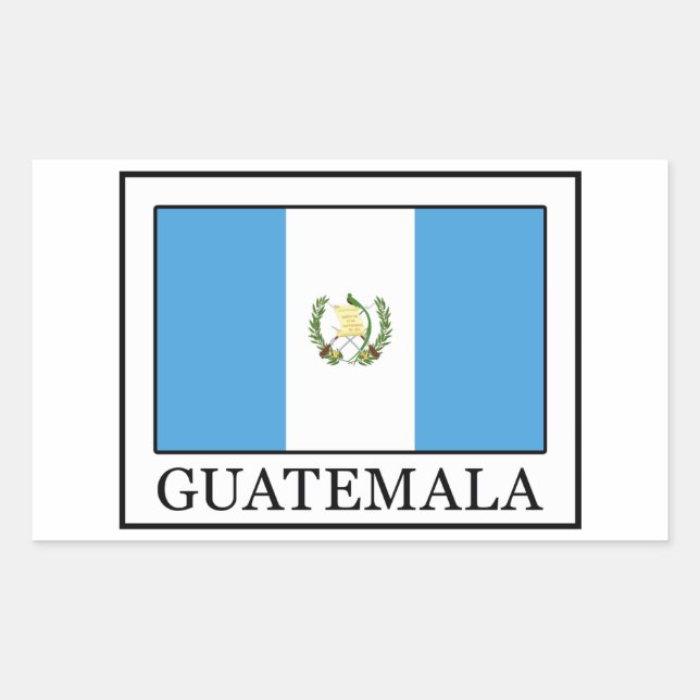 Autocollant Guatemala (Devant)
