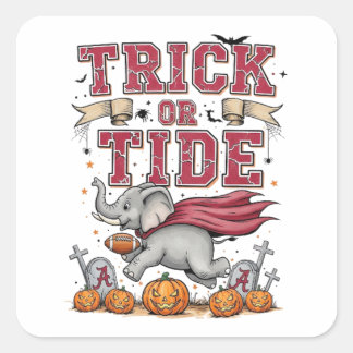 Autocollant Halloween Trick or Tide Alabama – Vint