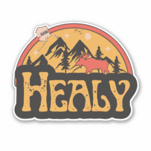 Autocollant Healy, Alaska