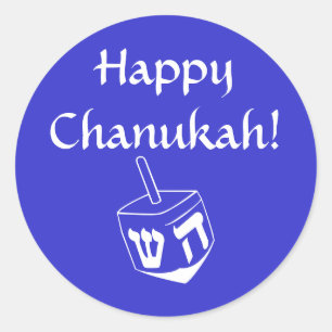 Autocollant heureux de Chanukah