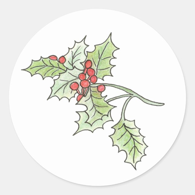 Autocollant Holly et Berry (Devant)