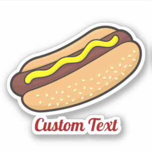 Autocollant Hotdog
