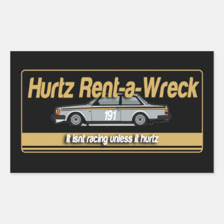 Autocollant Hurtz Rent-a-Wreck