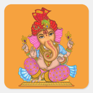 Autocollant Imperméable Brillant Seigneur Ganesha