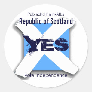 Autocollant indépendant de l'Ecosse
