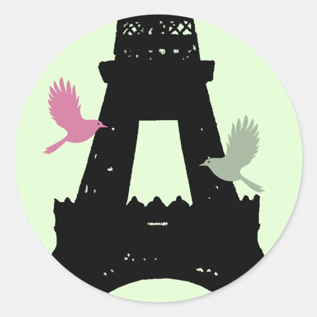 Autocollant Inséparable (vert) (Devant)