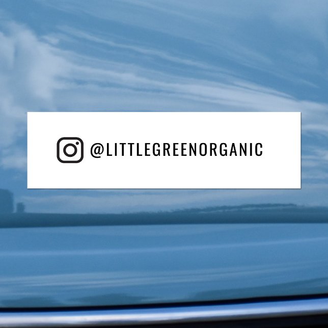 Autocollant Instagram | Votre nom Instagram (Créateur téléchargé)