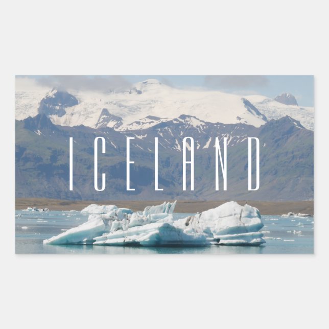 Autocollant Islande (Devant)