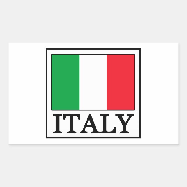 Autocollant Italie (Devant)