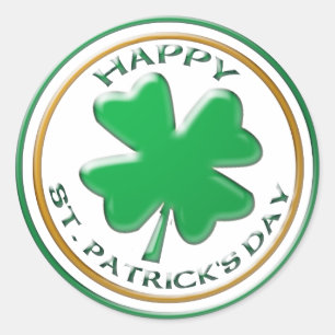 autocollant Jour de la Saint Patrick